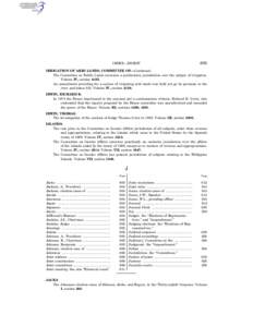 603  INDEX—DIGEST IRRIGATION OF ARID LANDS, COMMITTEE ON—Continued. The Committee on Public Lands exercises a preliminary jurisdiction over the subject of irrigation.