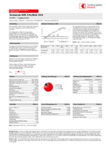 Anlagegruppe Mischvermögen  |  thesaurierend Swisscanto BVG 3 Portfolio 25 R Juni 2016  |  Ausgabe Schweiz Valoren-Nummer:   | ISIN-Nummer: CH0238052705  | Bloomberg: PBVG25Q SW