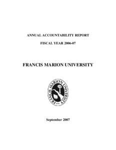 ANNUAL ACCOUNTABILITY REPORT