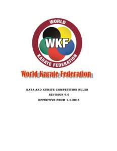 Sport in Japan / Gendai budo / Karate / Kumite / World Karate Federation / Referee / Ippon / Sports / Martial arts / Japanese martial arts