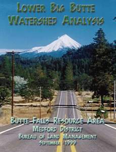 Lower Big Butte Watershed Analysis