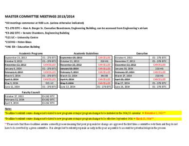 [removed]MASTER Committee Dates.xlsx