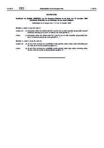 Rectificatie van RichtlijnEG van het Europees Parlement en de Raad van 19 november 2008 betreffende afvalstoffen en tot intrekking van een aantal richtlijnen (PB L 312 van)