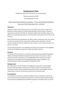 Australia / Companies listed on the New York Stock Exchange / Telstra / Competition and Consumer Act / Hutchison 3G / Brisbane / National Broadband Network / Telecommunications in Australia / Mobile phone companies / Economy of Australia