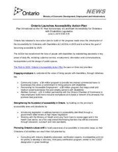 Law / Statutory law / Accessibility for Ontarians with Disabilities Act / Ontarians with Disabilities Act / Accessibility / Design / Disability discrimination act / Web accessibility / Disability / The Accessibility for Manitobans Act