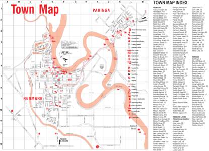 TOWN MAP INDEX  Town Map DU