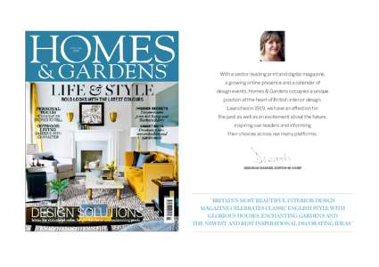 Gardening / Media technology / Publishing / Interior design magazine / Digital edition