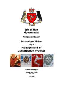 Isle of Man Government Reiltys Ellan Vannin Procedure Notes For