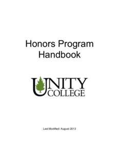 Honors Program Handbookv2