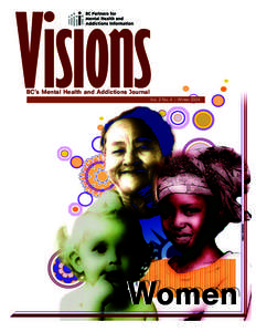 BC’s Mental Health and Addictions Journal  Laurynas Navidauskas Vol. 2 No. 4 | Winter 2004