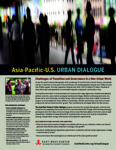 Urban Land Institute / Environmental design / Academia / Environment / Urban planning in Australia / World Cities Summit / East–West Center / University of Hawaii / Urban planning