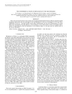 The Astrophysical Journal, 670: L21–L24, 2007 November 20 䉷 2007. The American Astronomical Society. All rights reserved. Printed in U.S.A. THE NONSPHERICAL SHAPE OF BETELGEUSE IN THE MID-INFRARED K. Tatebe, A. A. Ch