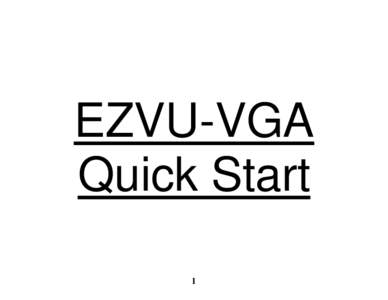 Microsoft Word - Quick Start EZVU PC-TV condensed.doc