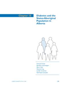 Chapter 10 Diabetes and the Status Aboriginal