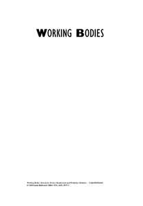 WORKING BODIES  Working Bodies: Interactive Service Employment and Workplace Identities © 2009 Linda McDowell ISBN:   9781405159777_1_pretoc.indd i