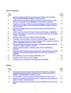 Chromatography / Mass spectrometry / Separation processes / Measuring instruments / Solid-phase microextraction / Gas chromatography / Quality assurance / Cocaine / Ion-mobility spectrometry / Chemistry / Science / Laboratory techniques