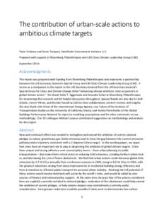 Sustainability / Carbon dioxide / Low-carbon economy / Greenhouse gas / Efficient energy use / Climate change mitigation / Greenhouse gas emissions by the United States / Environment / Climate change policy / Climate change