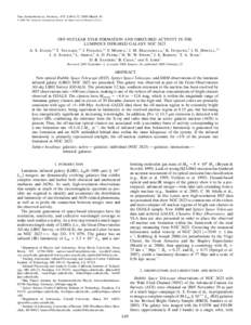 The Astrophysical Journal, 675: L69–L72, 2008 March 10 䉷 2008. The American Astronomical Society. All rights reserved. Printed in U.S.A. OFF-NUCLEAR STAR FORMATION AND OBSCURED ACTIVITY IN THE LUMINOUS INFRARED GALAX