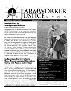 Farmworker Justice N Farmworker Justice Fund, Inc.