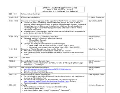 Microsoft Word - CLTS Council Agenda March 11, 2008.doc