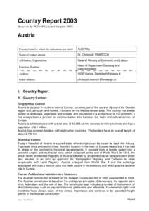 Country Report[removed]Based on the PCGIAP-Cadastral Template[removed]Austria Country/state for which the indications are valid: