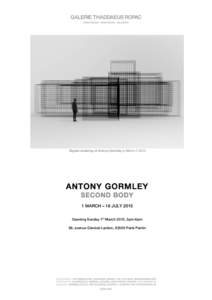 Outdoor sculptures / Contemporary art / Antony Gormley / Field / Kunsthaus Bregenz / Visual arts / Galerie Thaddaeus Ropac / Thaddaeus Ropac