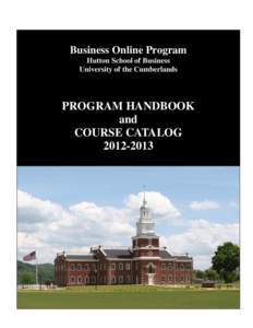 BUOL Catalog and Student Handbook, [removed]
