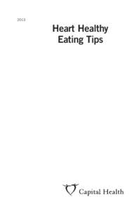 Heart Healthy Eating Tips