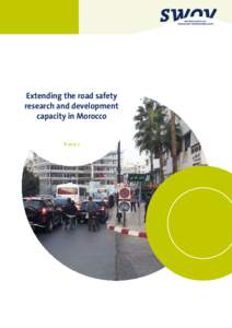 Extending the road safety research and development capacity in Morocco