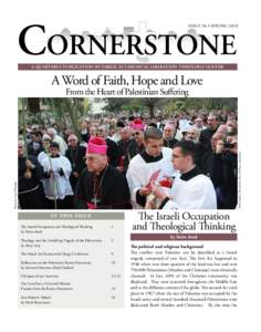 CORNERSTONE Issue 56 - Spring[removed]Issue 56 • Spring 2010