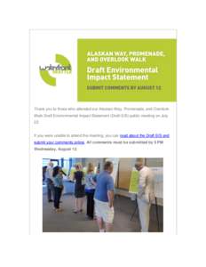 Seattle / Email / Environmental impact statement