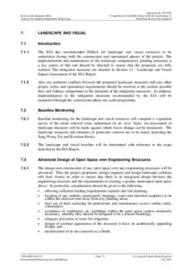 Agreement No. CE32/99 Comprehensive Feasibility Study for the Revised Scheme of South East Kowloon Development Kowloon Development Office Territory Development Department, Hong Kong