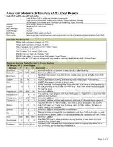 Technology / Oils / Air filter / Oil additive / Oil filter / Harley-Davidson Twin Cam engine / Harley-Davidson / Oil analysis / Soft matter / Motor oils / Matter