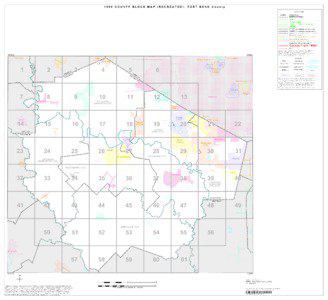 1990 COUNTY BLOCK MAP (RECREATED): FORT BEND County LEGEND SYMBOL