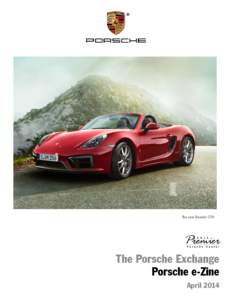 The new Boxster GTS  The Porsche Exchange Porsche e-Zine April 2014