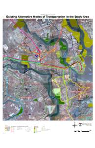 I-526 Mark Clark Expressway EIS  Existing Alternative Modes of Transportation in the Study Area PW Y