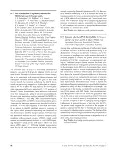 0172 	The identification of a putative mutation for SLICK hair coat in Senepol cattle. T. S. Sonstegard*1, D. Bickhart2, H. J. Huson3, A. Landaeta4, L. R. Porto-Neto5, A. Reverter-Gomez6, W. Barendse7, D. J. Null8, M. P.