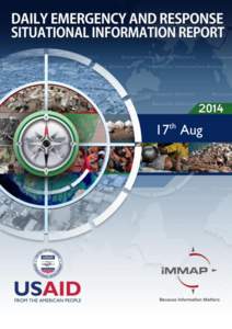 Daily Emergency and Response Situational Information Report –17th Aug, 2014  17th Aug i