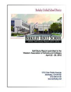 Berkeley Unified School District  BERKELEY ADULT SCHOOL