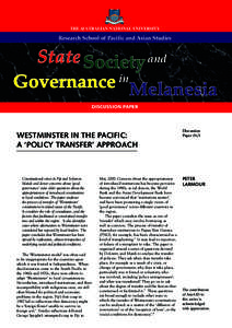 Westminster system / Politics / Fiji / Yash Ghai / Government / Julian Moti / Politics of Kenya / Constitution / Political philosophy