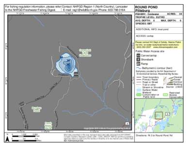 Connecticut River / Round Pond / Back Lake / Connecticut Lakes / Geography of the United States / Berlin micropolitan area / Pittsburg /  New Hampshire