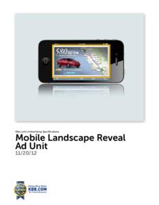 Kbb.com’s Advertising Specifications  Mobile Landscape Reveal Ad Unit[removed]