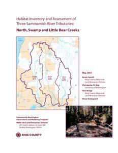 Habitat Inventory and Assessment of North, Swamp, and Little Bear Creeks