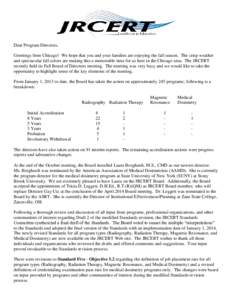 Radiobiology / Medical specialties / American Society of Radiologic Technologists / Radiology / Dosimetry / Radiation therapist / Radiation therapy / Accreditation Association for Ambulatory Health Care / Medicine / Medical physics / Radiation oncology