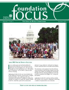 Volume 5 / Issue 2  Focusing on Rural Communities Summer 2011