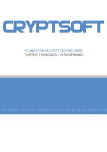 10101010110010010110100110111001010101101010101  CRYPTSOFT is a privately held Australian company that operates worldwide in the enterprise key management security market. Cryptsoft’s Key Management Interoperability P