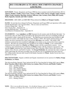 Colorado counties / Barley / Prowers County /  Colorado / Kit Carson / Crop rotation / Wheat / National Register of Historic Places listings in Colorado / Bent County /  Colorado / Agriculture / Crops / Land management