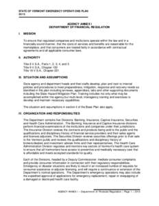 Occupational safety and health / New Jersey Department of Banking and Insurance / Oklahoma Emergency Management Act / Disaster preparedness / Emergency management / Humanitarian aid