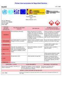 Nº CAS[removed]International Chemical Safety Cards (WHO/IPCS/ILO)