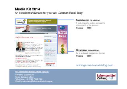 Microsoft PowerPoint - Spotlight-Blog_Media_2014.ppt [Kompatibilitätsmodus]